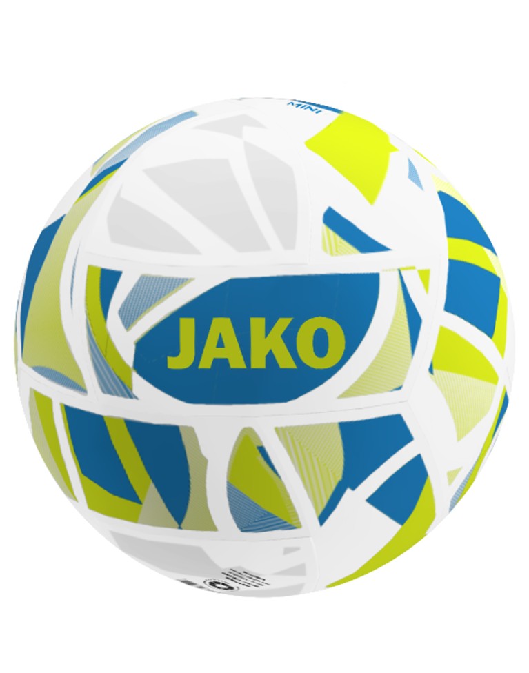 white/jako blue/neon yellow