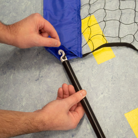 Foldable badminton KIT