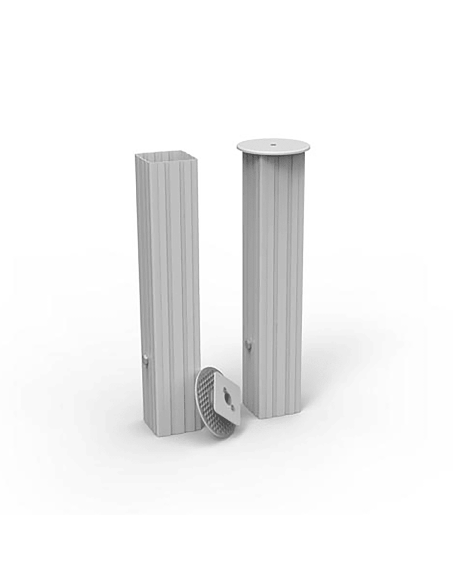Set of 2 sheaths for tennis poles ref 012012 / 012013