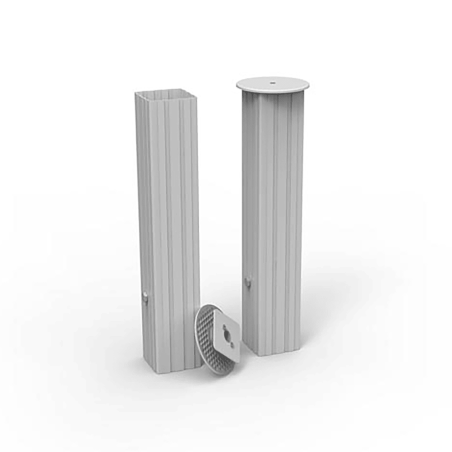 Set of 2 sheaths for tennis poles ref 012012 / 012013