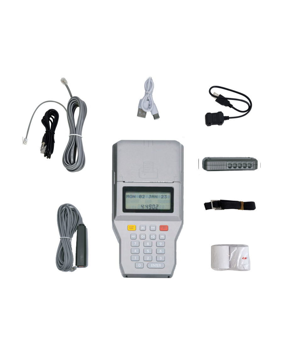 DT8100 stopwatch with printer system + data transfer software