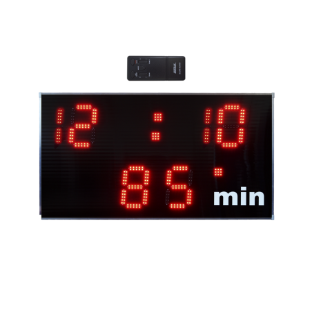 Derby 19 minutes Scoreboard, Stopwatch with remote control