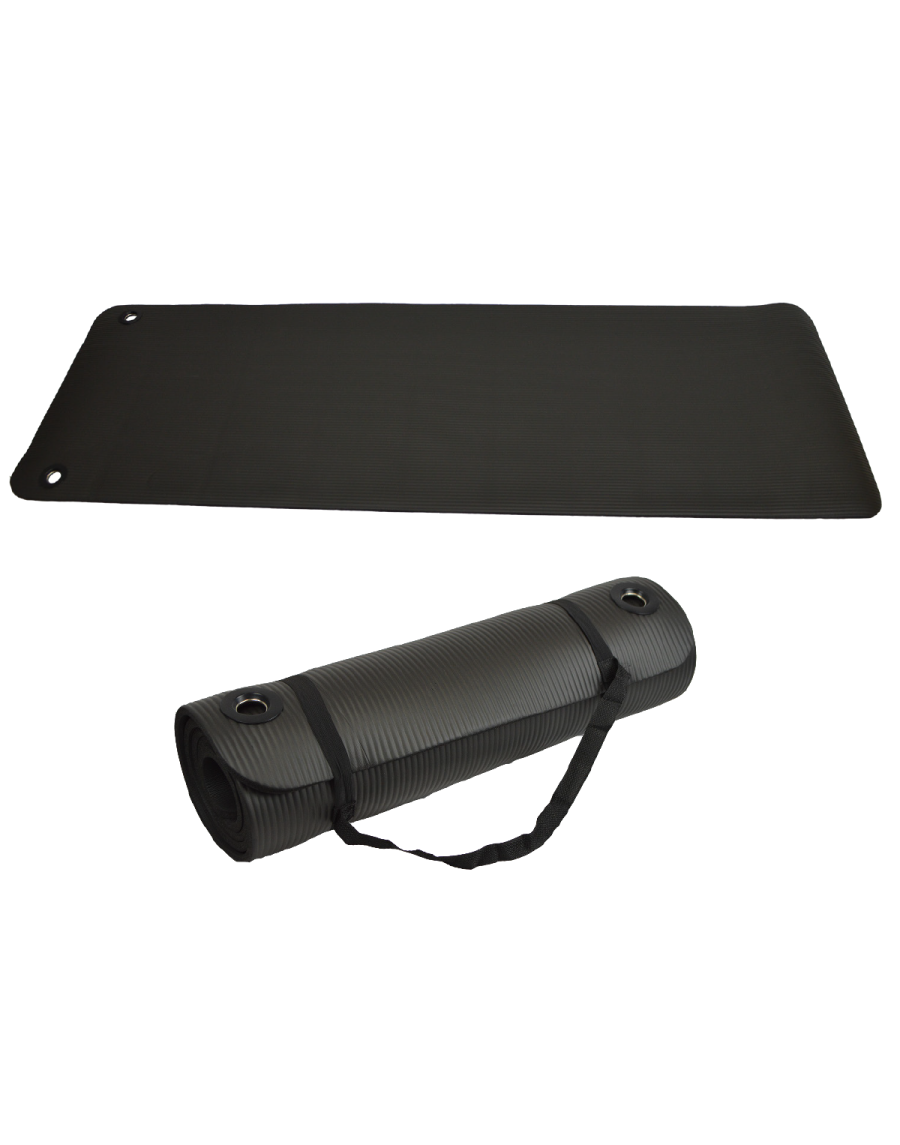 Mat 183 x 60 x 1 cm black