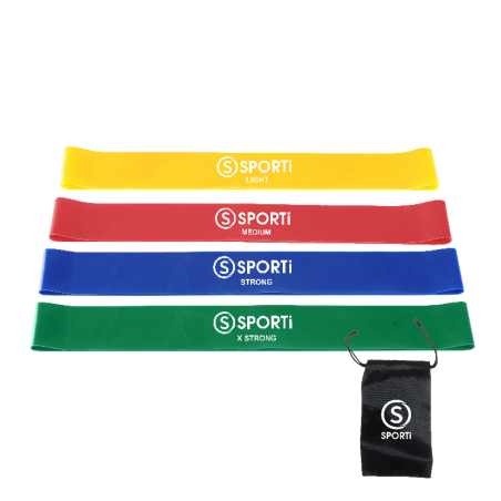 Flat bands / Set of 4 elastic flat band