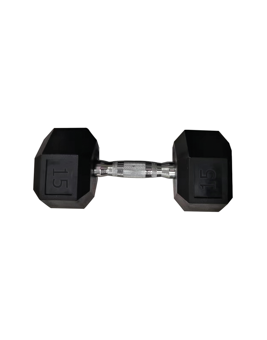 Hexagonal dumbbell - 15kg (unit)