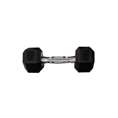 Hexagonal dumbbell - 10kg (unit)