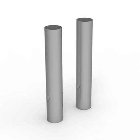 Set of 6 ground sockets for net support posts Ø50mm.