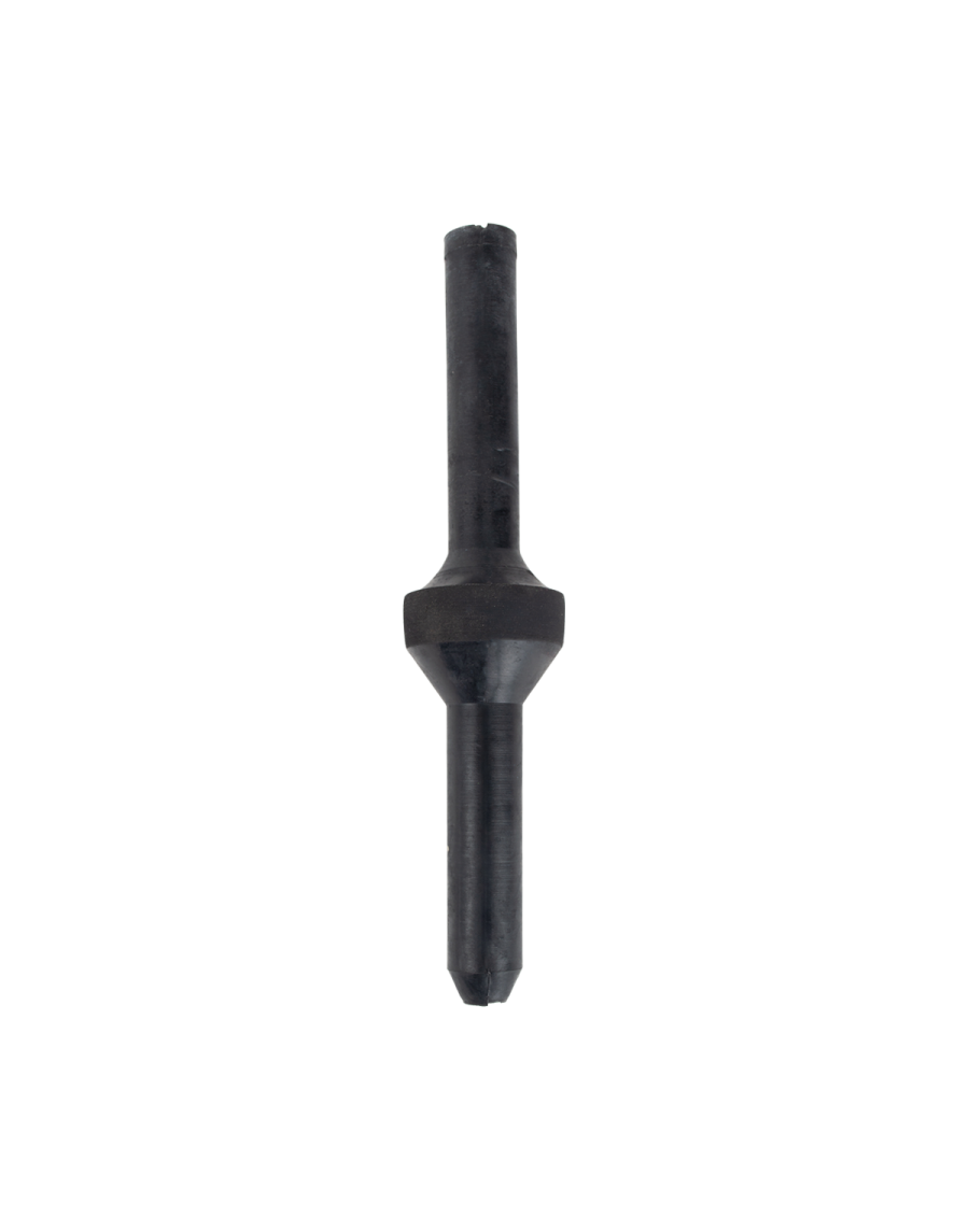 Black articulated rubber connector