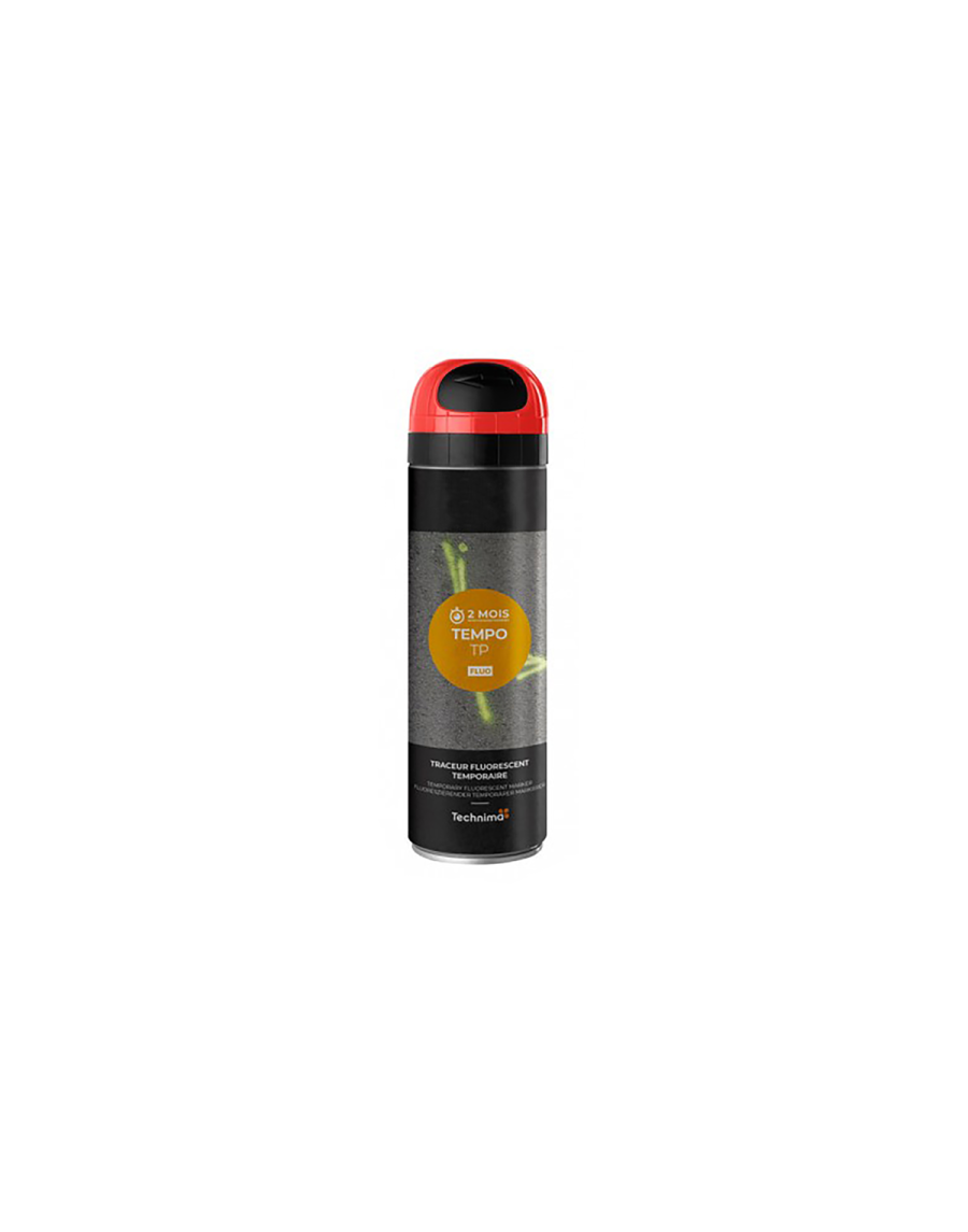 Temporary marking spray