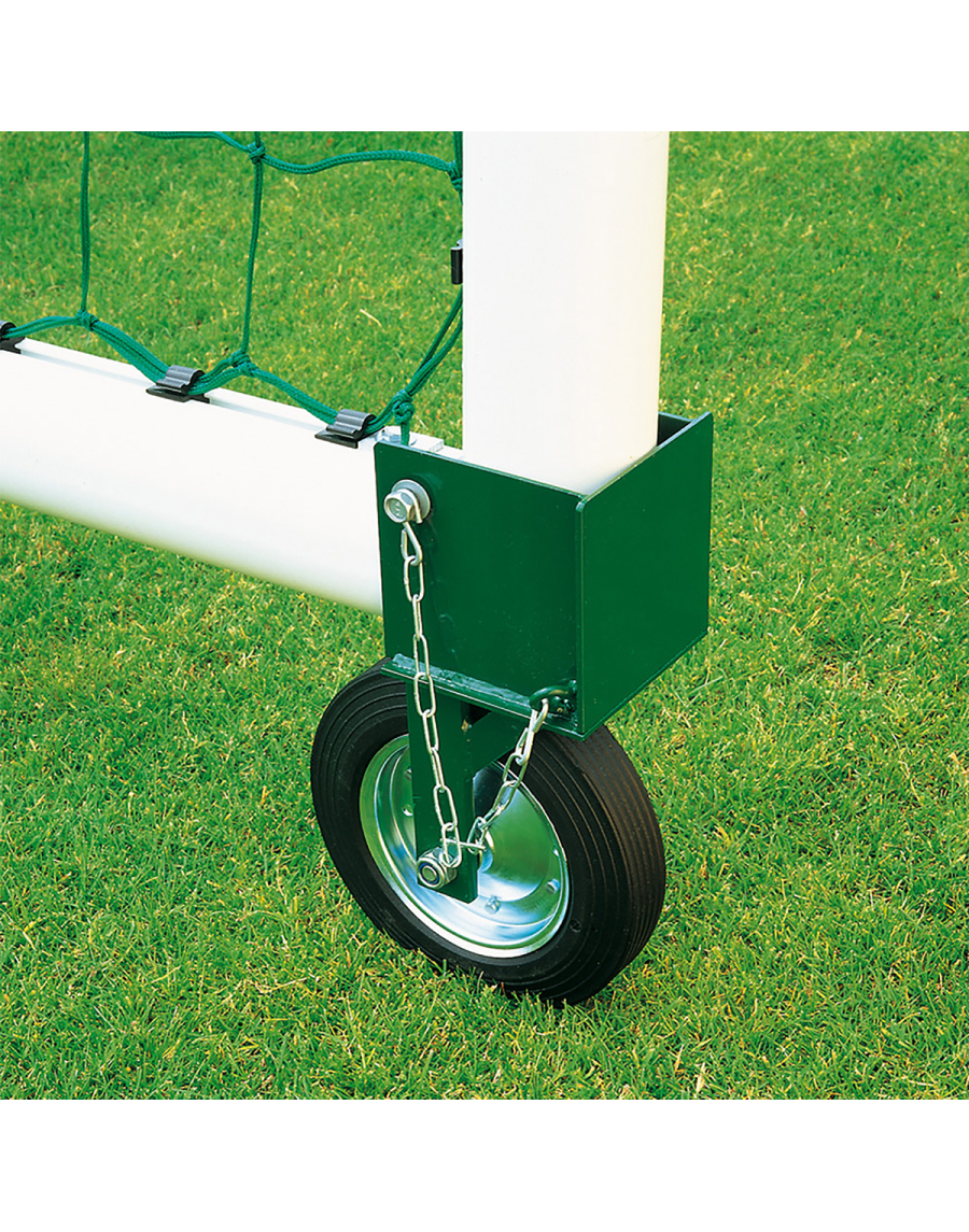 Goal wheel with a galvanised support (set of 2)
