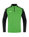 soft green/black