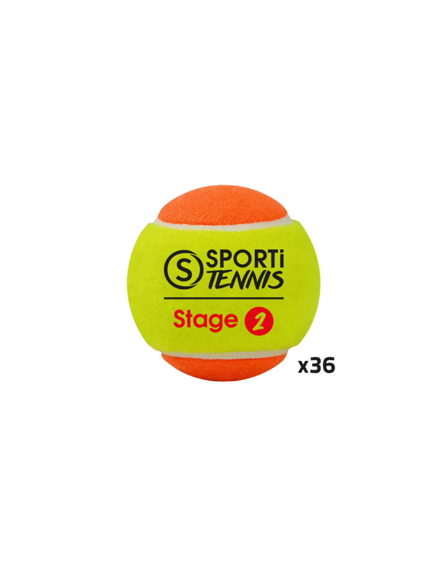 Set of 36 tennis balls stage 2