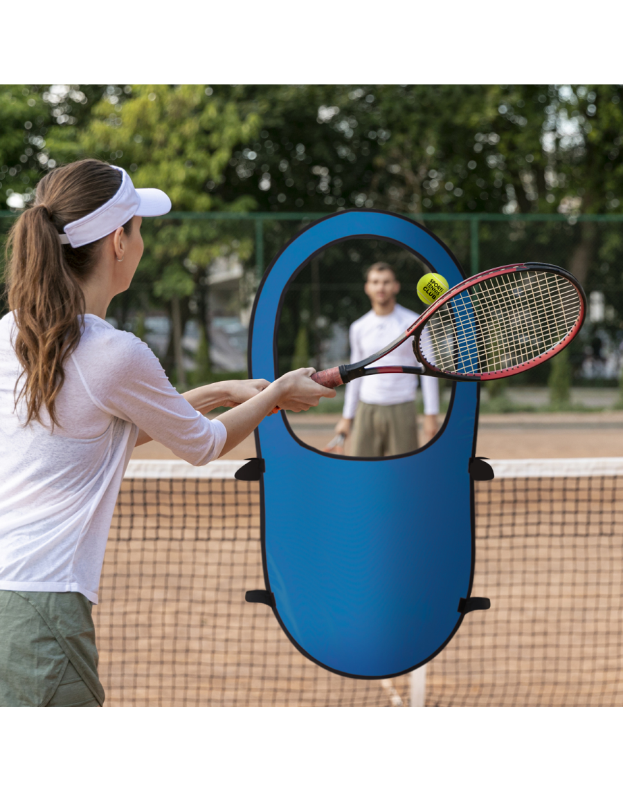Set of 2 training targets for tennis net