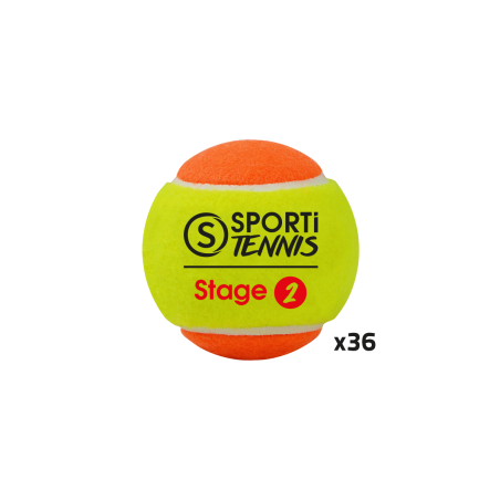 Set of 36 tennis balls stage 2