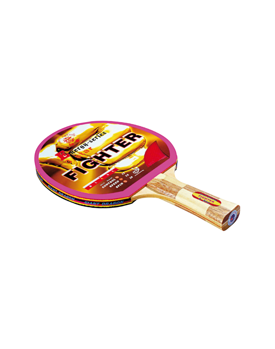 Fighter ping-pong paddle