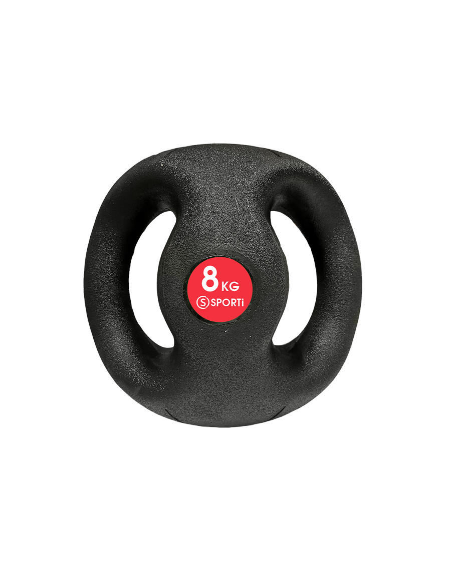 8kg double handles medicine ball