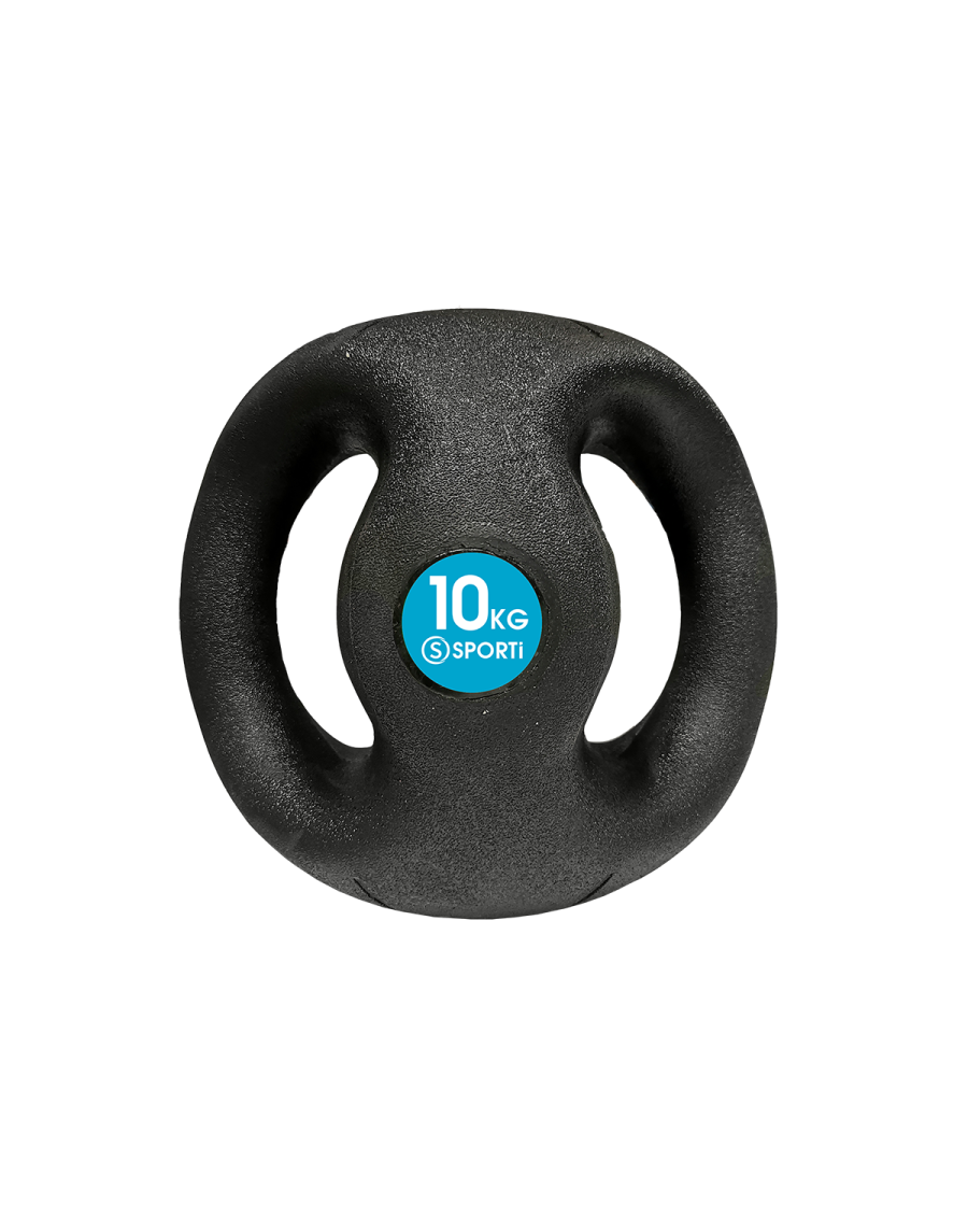 10kg double handles medicine ball