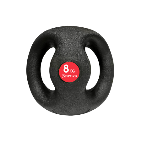 8kg double handles medicine ball