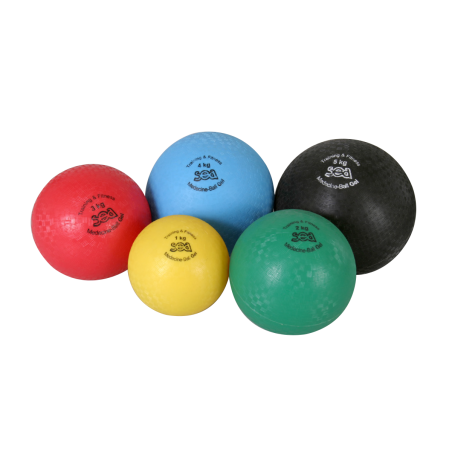 Inflatable gel medicine ball - 1kg
