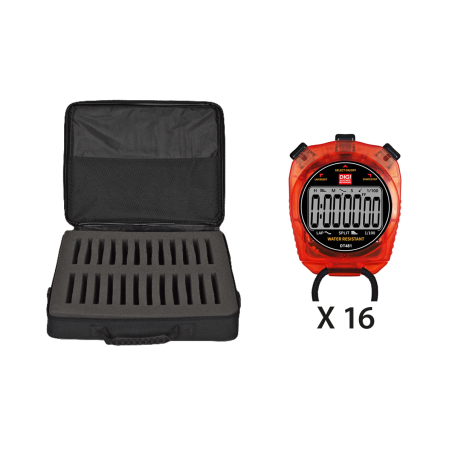 KIT - 16 stopwatches DT481 + soft case