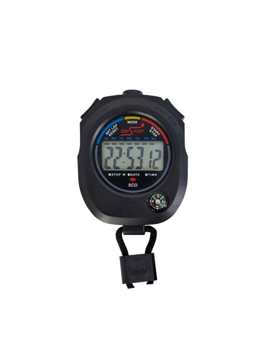 SCO 6 DIGITS Stopwatch in blister