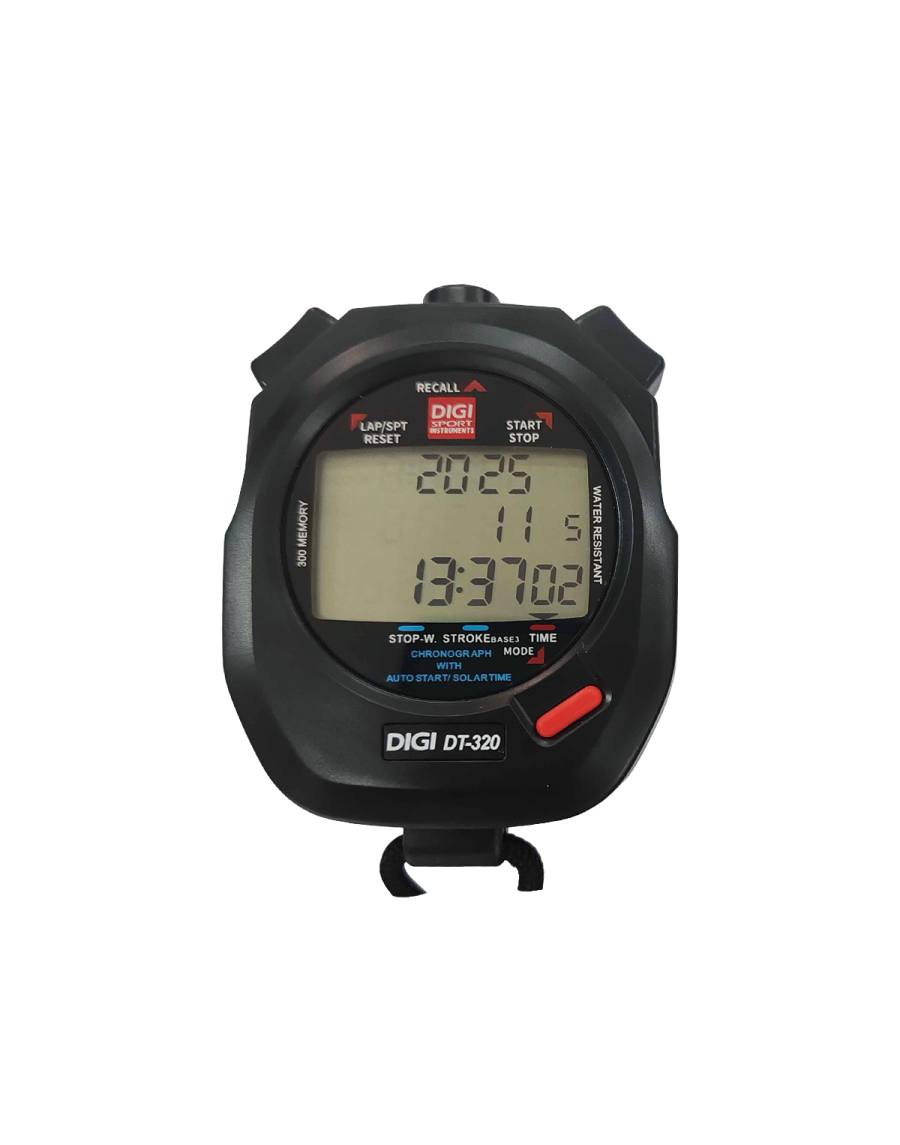 DT320 Stopwatch with stroke frequency mode