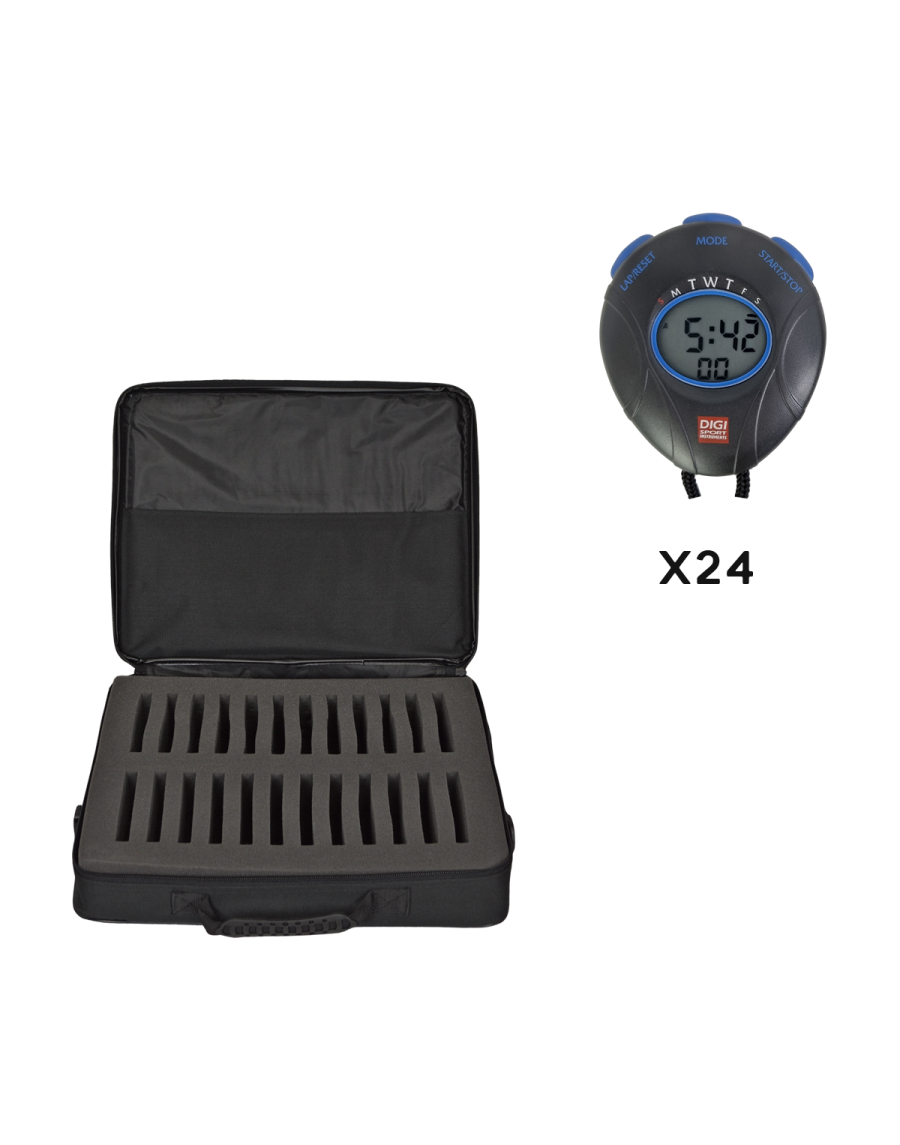 KIT - 24 DT1 stopwatches + Soft case