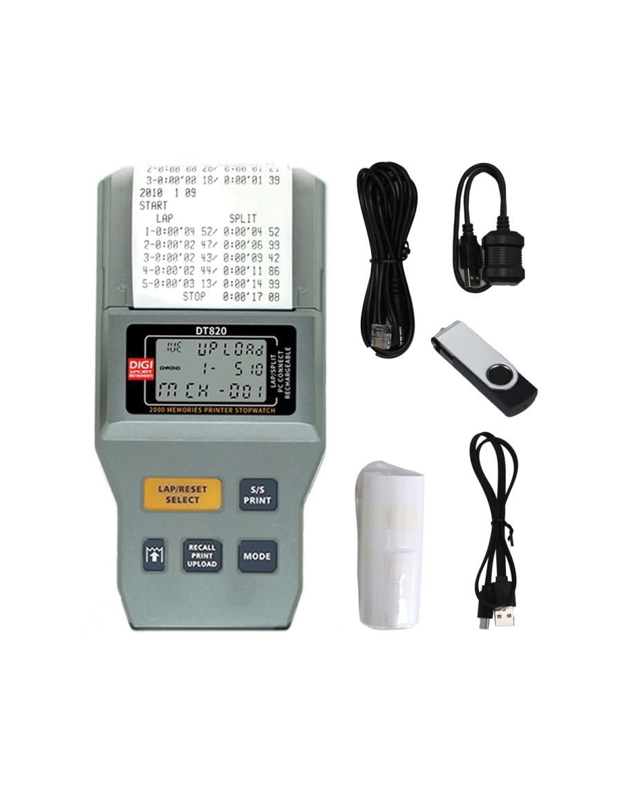 Stopwatches with printer system DT820