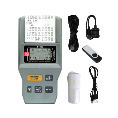Stopwatches with printer system DT820
