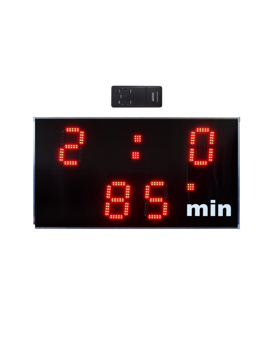 Derby 9 minutes Scoreboard, Stopwatch