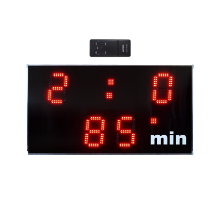 Derby 9 minutes Scoreboard, Stopwatch