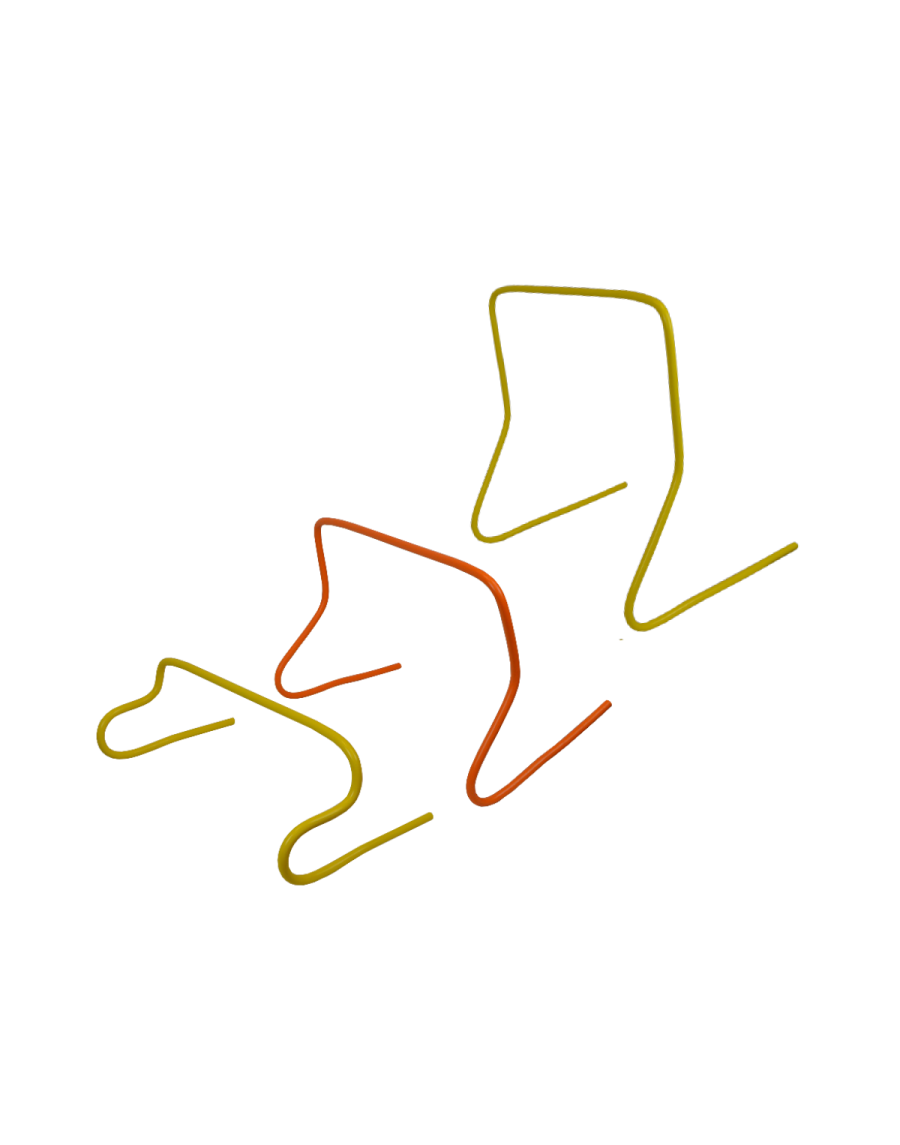 Set of 6 speed hurdles SEA