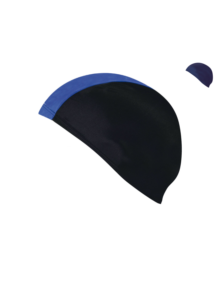 Polyester swimming cap