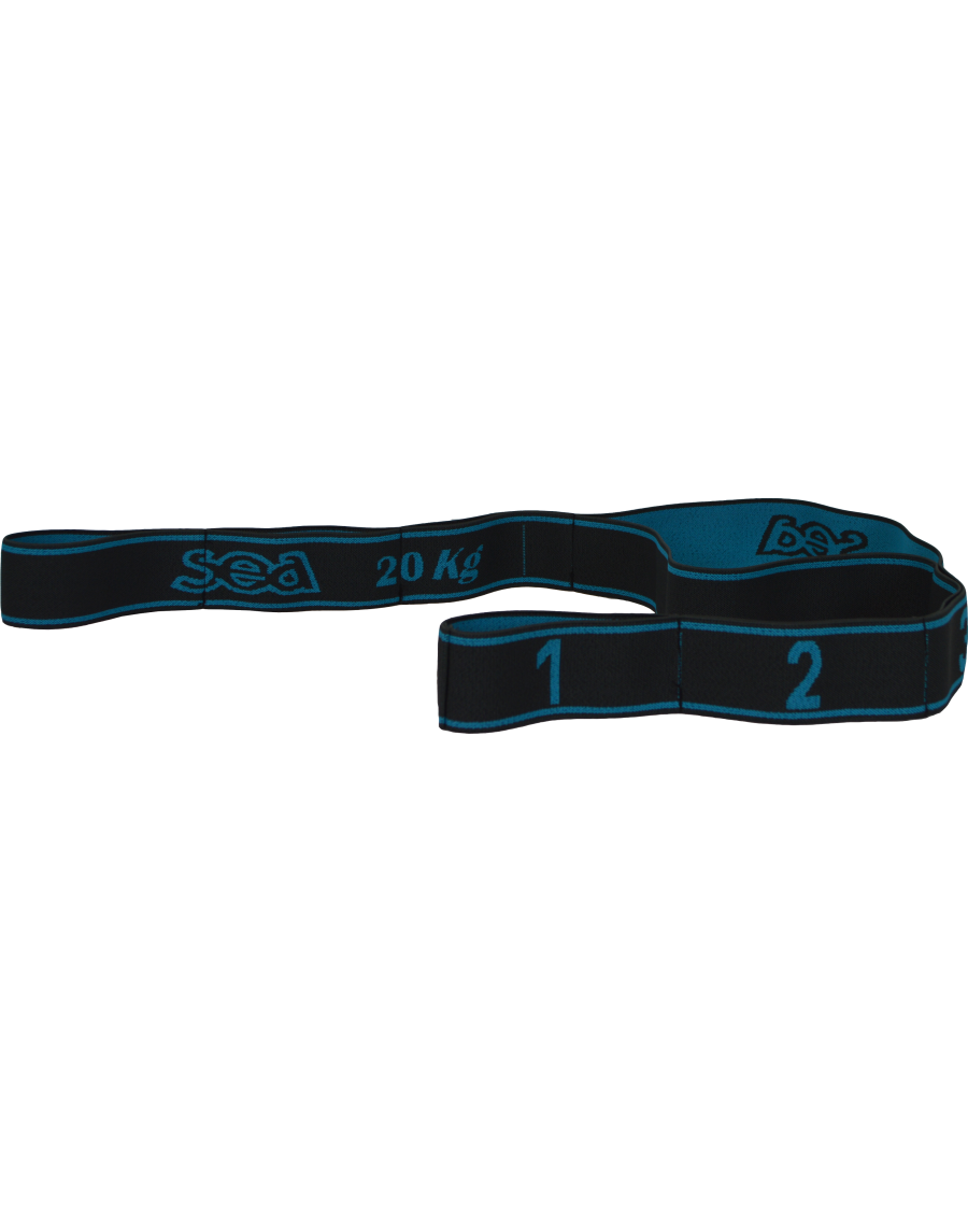 Fitness elastic band force 20 Anthracite / Turquoise