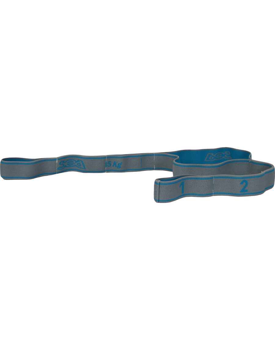 Fitness elastic band force 15 Light grey / Turquoise