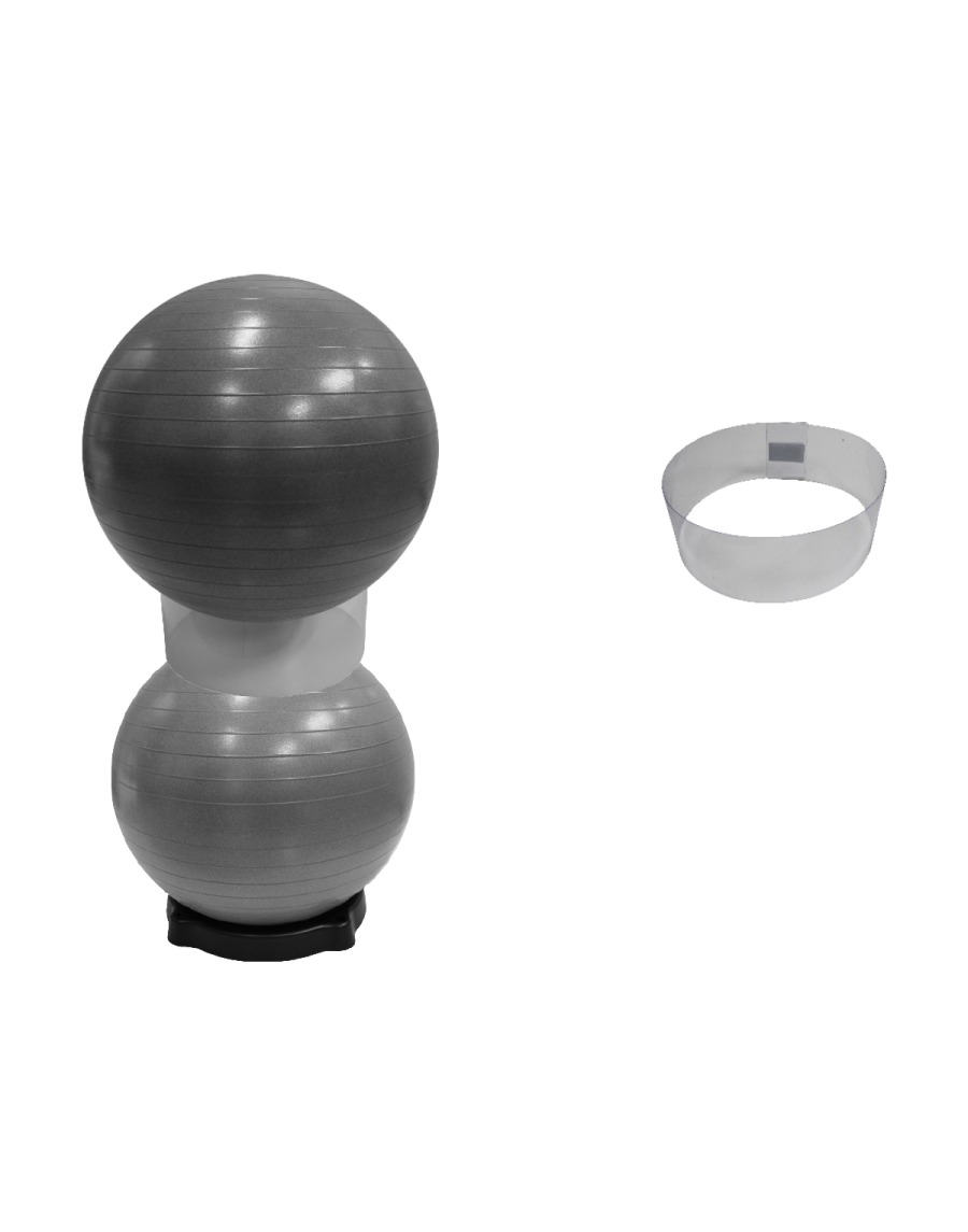 Transparent intermediate support for Gymball