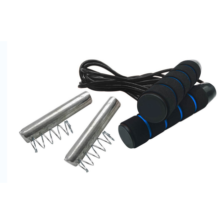 Weighted fitness skipping rope