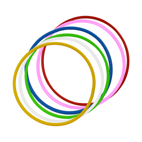 Round hoop 65 cm diameter