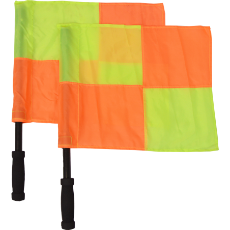 Chequered linesman flag (pair)