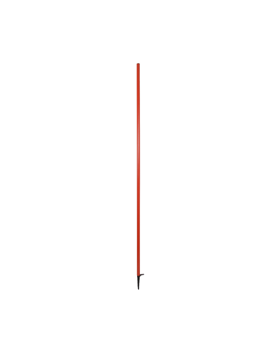 Slalom pole with plastic spike 160 cm