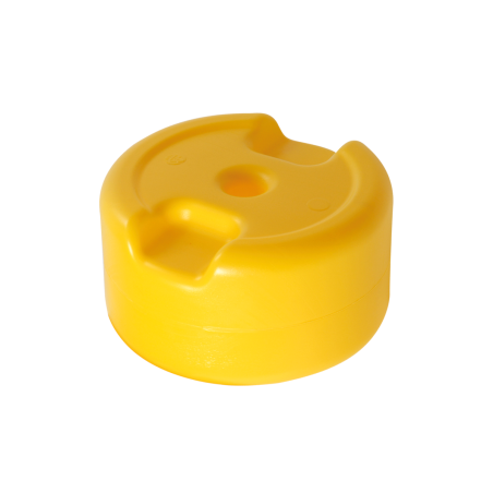 Yellow fillable base (for a tube 32 mm diameter)