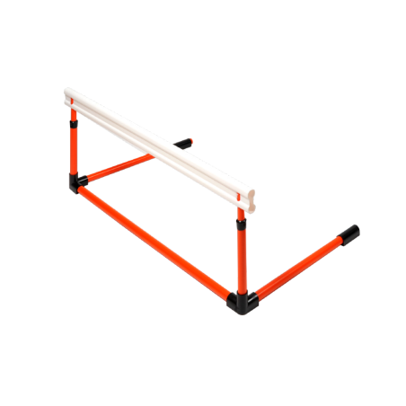 Adjustable initiation hurdle (35 - 60 cm) Red
