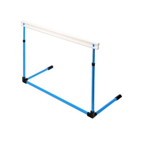 Adjustable initiation hurdle (60 - 105 cm) Blue