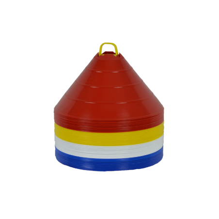 Large marker cones 15 cm high (set of 40)