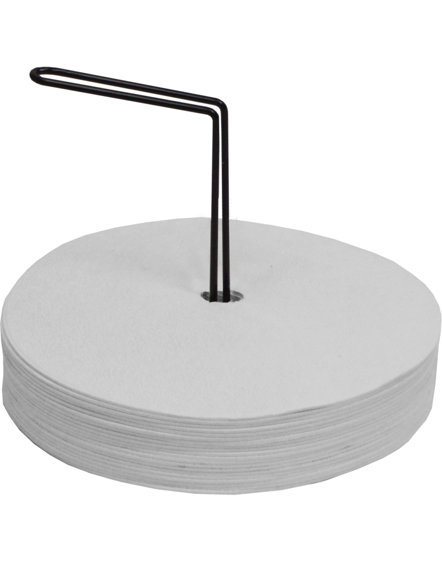 White marking discs