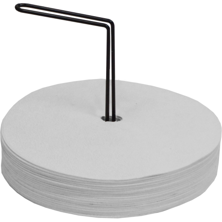 White marking discs