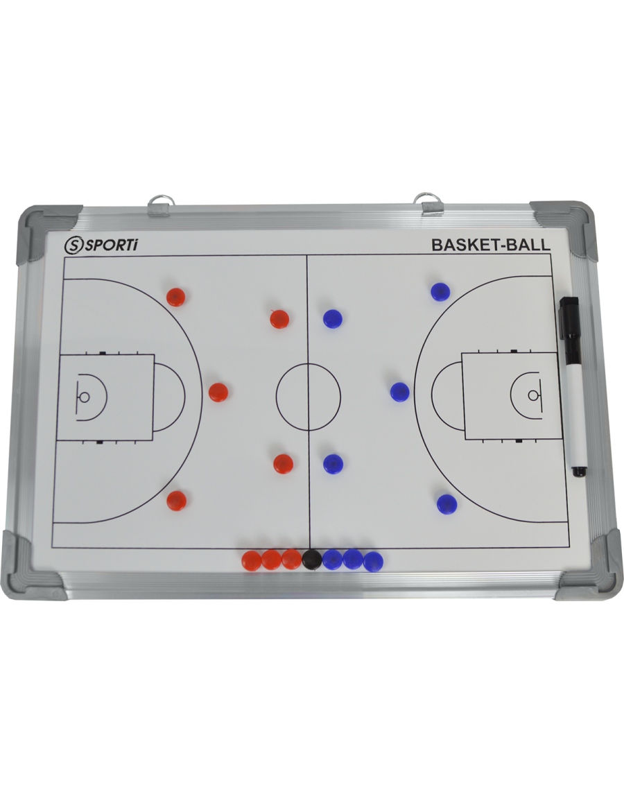 Two-sided basketball small board 30 x 45 cm