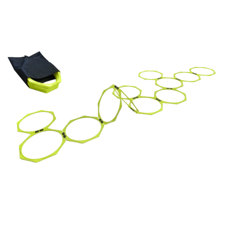 Set of 12 octagonal hoops
