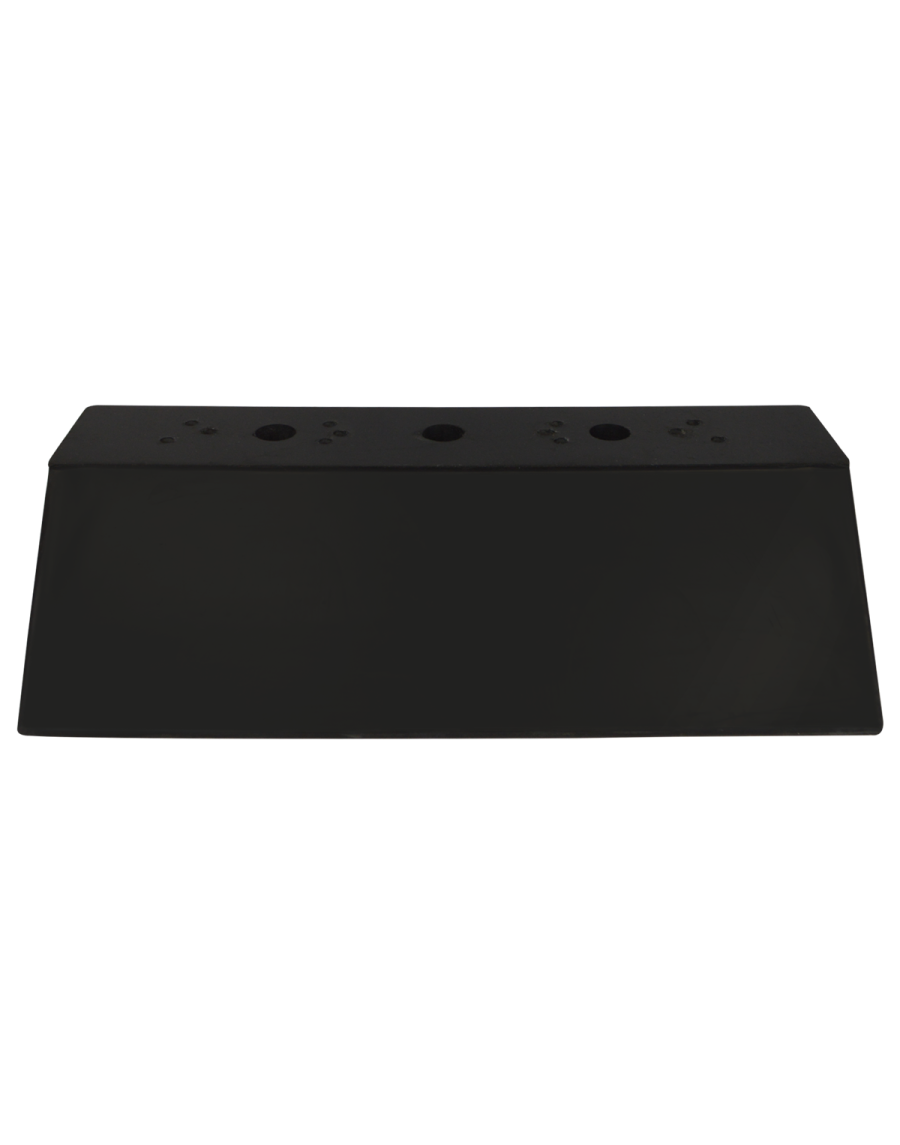 Weighted rubber base for dummies
