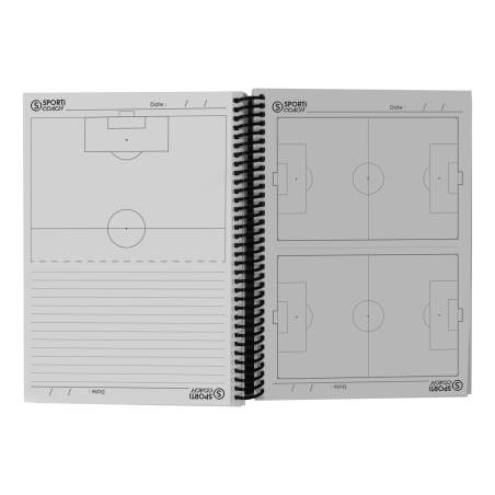 A5 Football spiral notebook (15 x 21 cm)